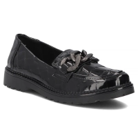 Leather shoes Filippo DP8325/26 BK black