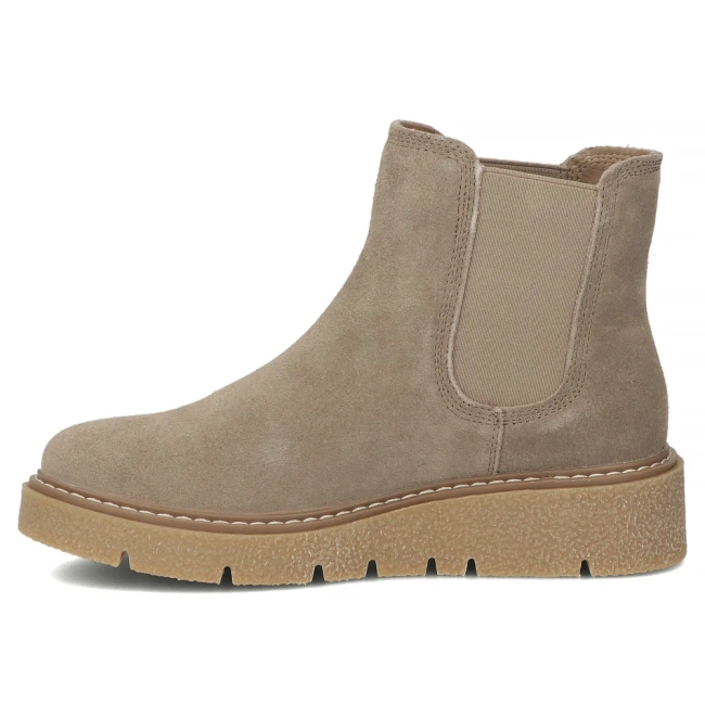 Leather ankle boots Filippo DBT7261/25 TP taupe