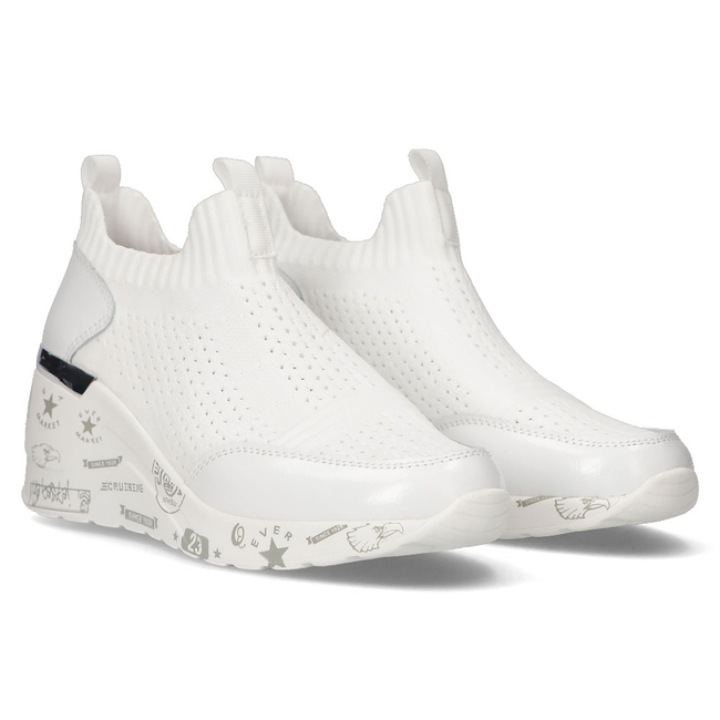 Leather shoes Filippo DP3551/22 WH white