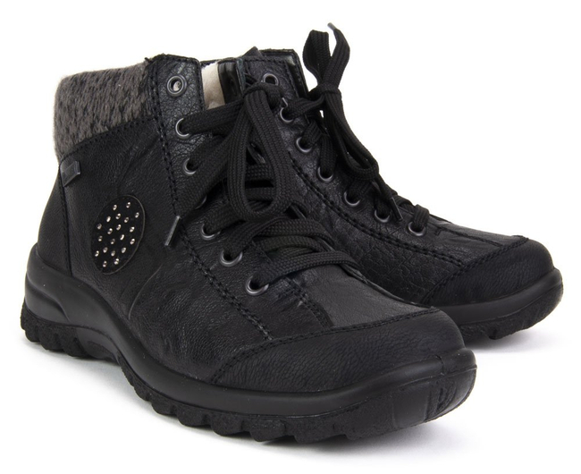 Ankle boots Rieker L7110-01 Black Combination
