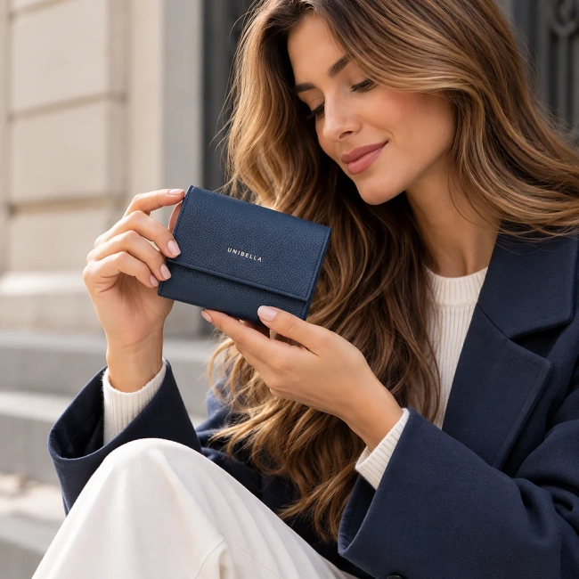 Navy blue wallet Ohio
