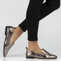 Leather shoes Filippo DP7739/26 GN gun metal