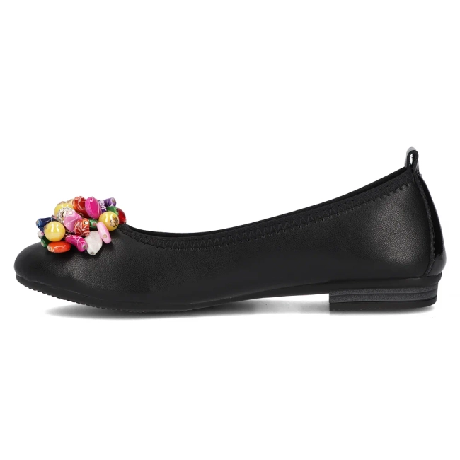 Leather shoes Filippo DP6159/24 BK black