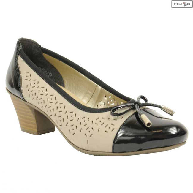 Pumps Rieker 45079-00 black comb