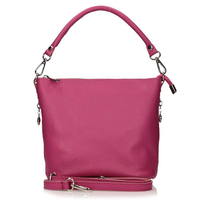 Handbag leather Bag Toscanio E55 fuchsia