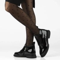 Leather ankle boots Filippo DBT7383/25 BK black