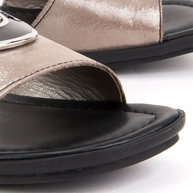 Sandały Rieker 62689-42 grey combination