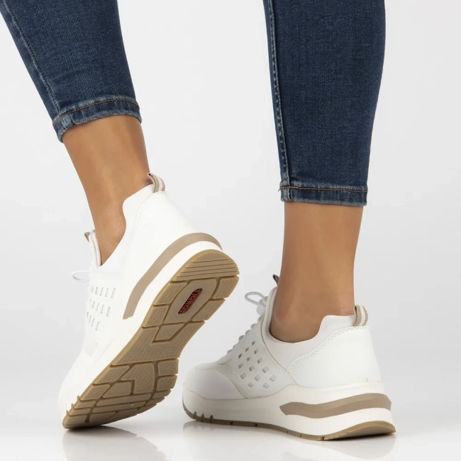 Sneakers Rieker M6651-80 white