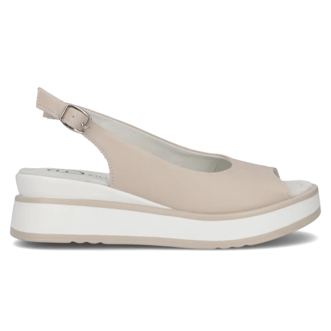 Leather sandals Filippo DS6153/25 BE beige