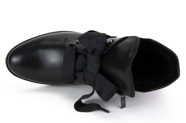 Botki Eksbut 78-5182-155-1G Czarne Lico