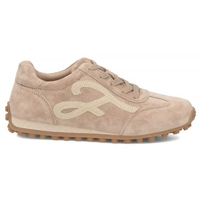Skórzane sneakersy Filippo DP7961/26 BE beżowe