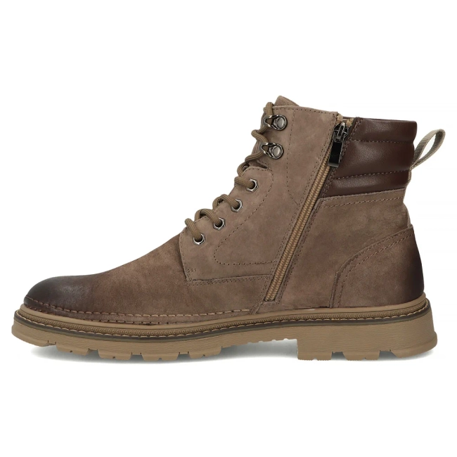 Leather ankle boots Filippo MBT8298/26 BE beige