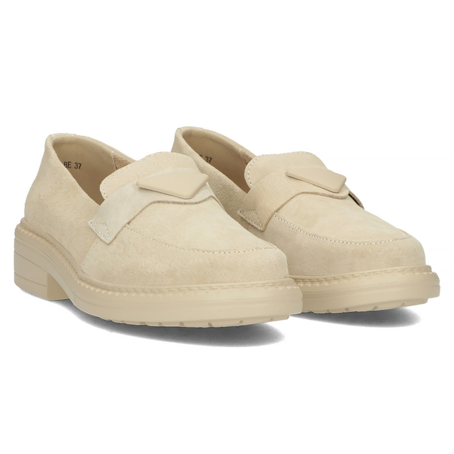 Leather shoes Filippo DP4523/23 BE beige