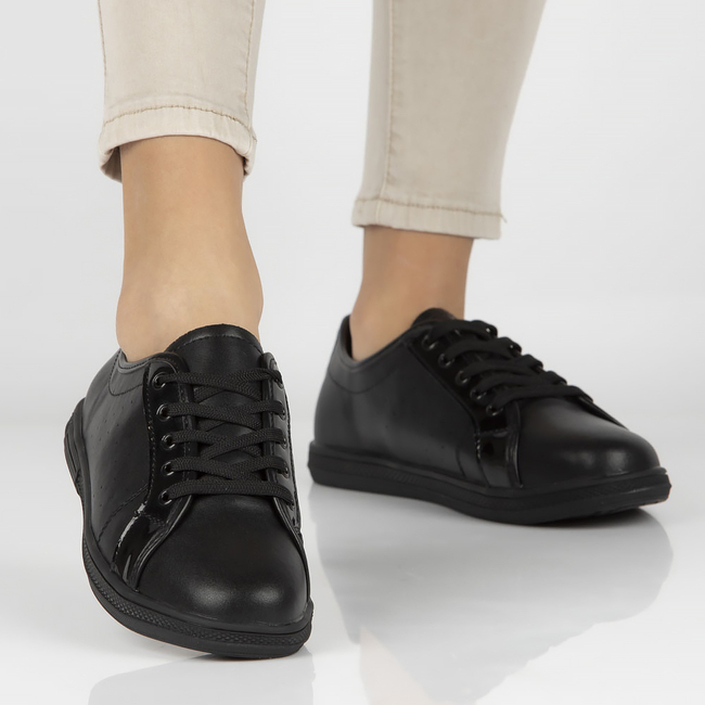 Leather shoes Filippo DP3508/23 BK black