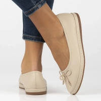 Leather ballerinas Filippo DP6856/25 BE beige