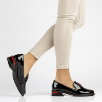 Leather shoes Filippo DP3720/22 BK black