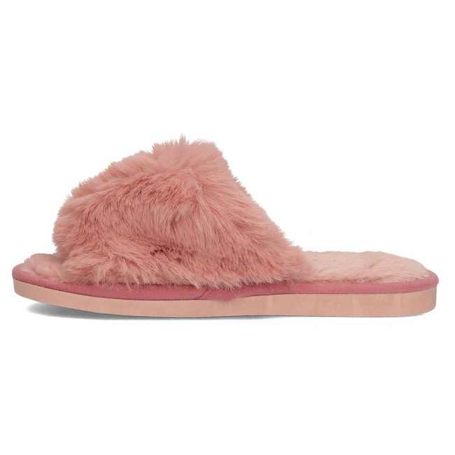 Fur slippers pink CF-89