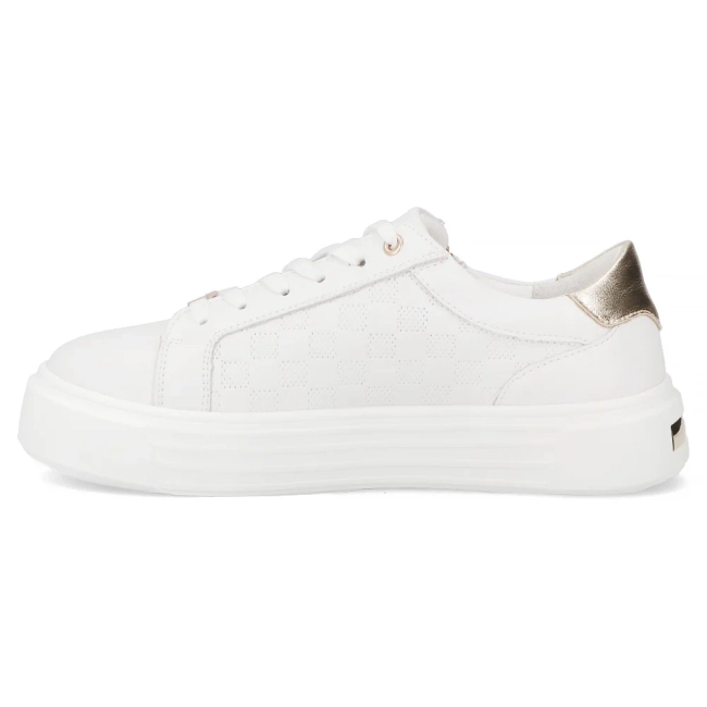 Leather shoes Filippo DP7493/25 WH white