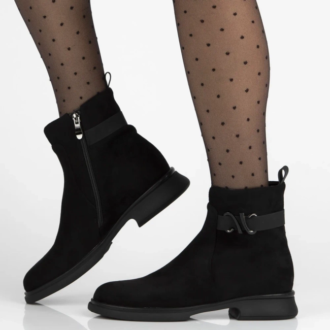 Botki Filippo DBT7351/25 BK czarne