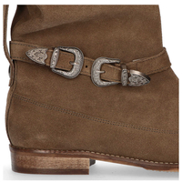 Ankle Boots Filippo 512 Olive Velor