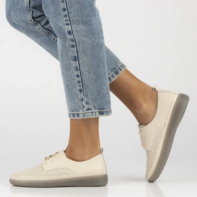 Leather shoes Filippo DP6788/25 BE beige