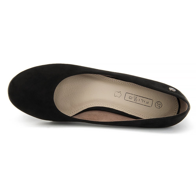 Półbuty FILIPPO DP 030/17 BK