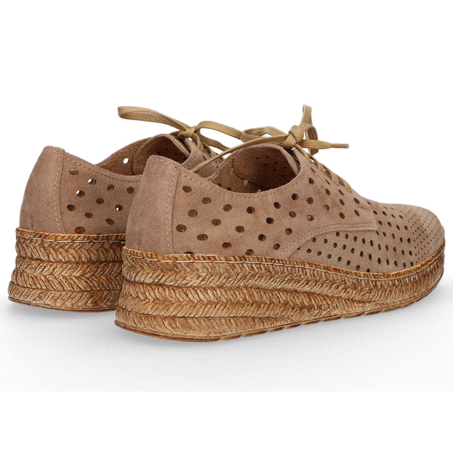 Filippo Shoes 20071 Velor Taupe