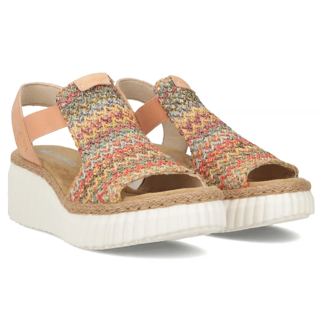Sandals Rieker 69172-92 multicolor