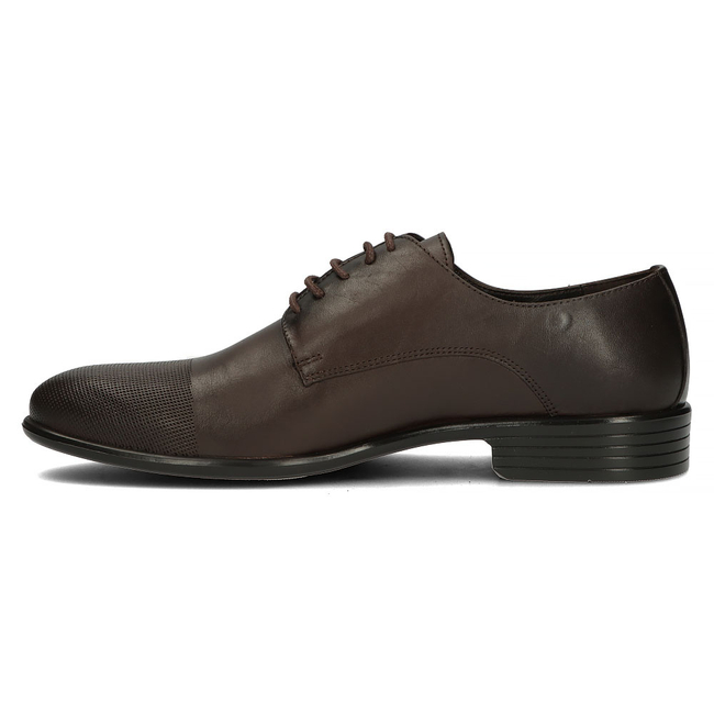 Leather shoes Filippo 0118 brown CEVIZ