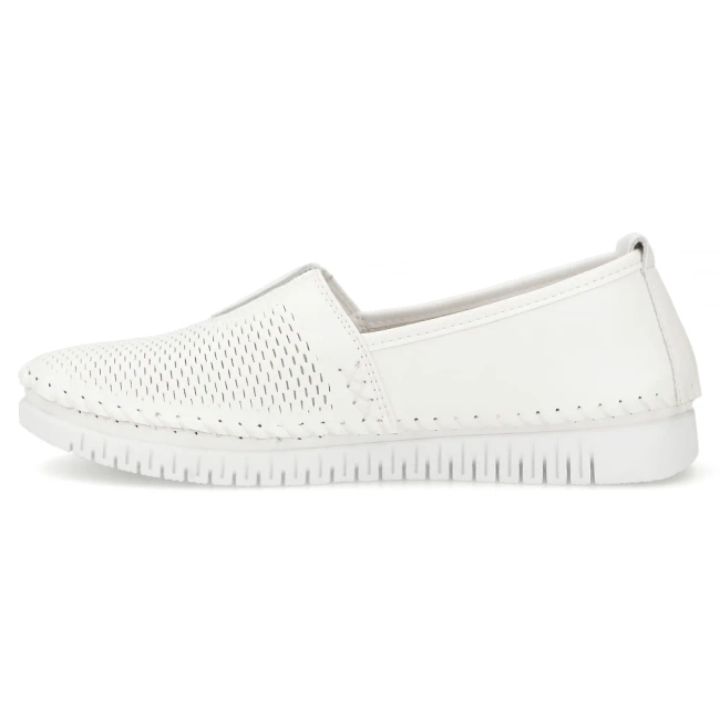 Leather shoes Filippo DP7667/26 WH white