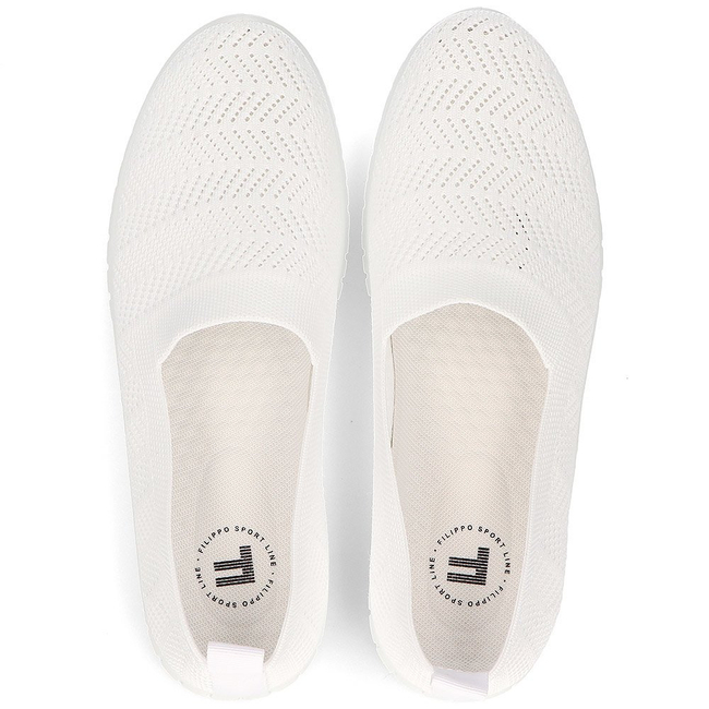Tenisówki Filippo DTN2285/21 WH białe