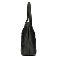 Torebka Toscanio Shopper Skórzany C60 czarna