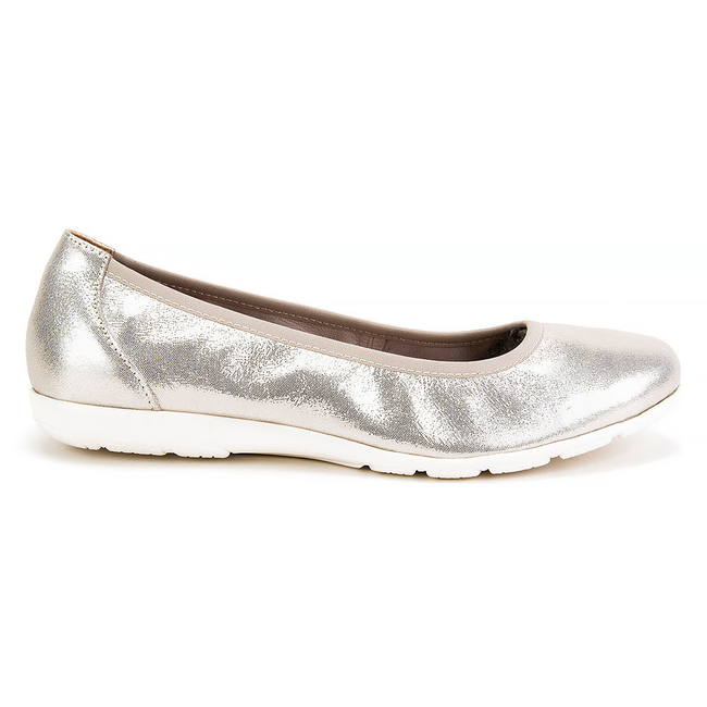 Baleriny Caprice 9-22150-20 112 Offwht Glitter