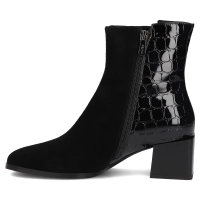 Leather ankle boots Filippo DBT8194/26 BK CR black