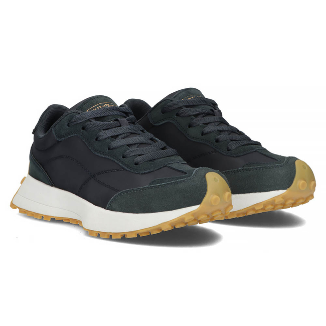 Leather Women's sneakers Filippo DP3748/22 NV navy