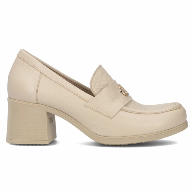 Leather shoes Filippo 20171 taupe