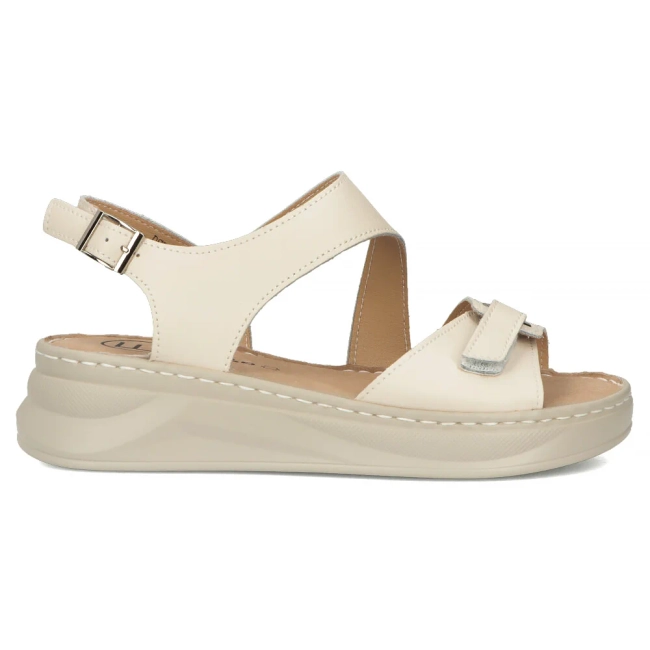 Leather sandals Filippo DS7043/25 BE beige