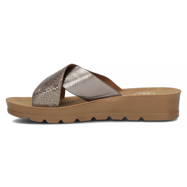 Klapki Filippo DK3611/22 GN gunmetal