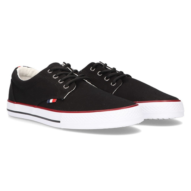 Trampki Filippo MTN2082/21 Bk czarne