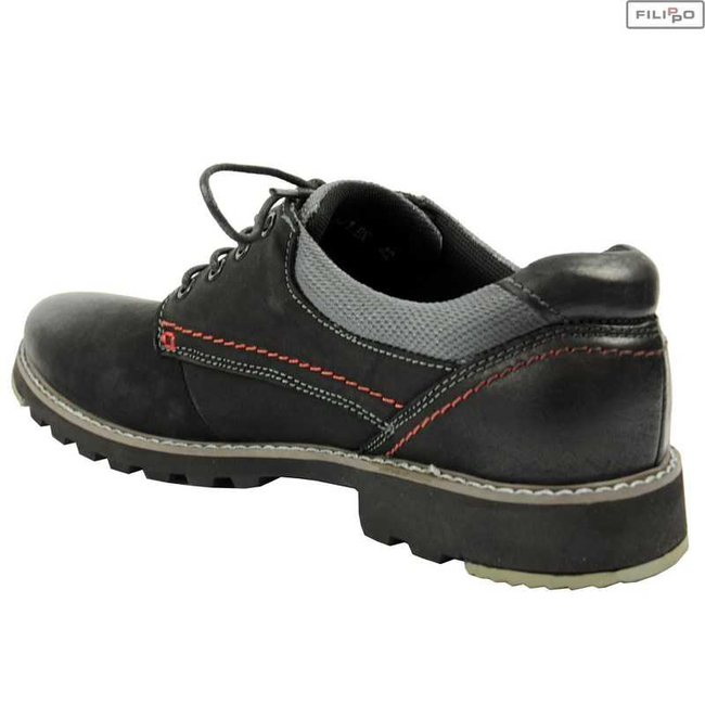 Półbuty MCKEY r15-m-p-91 black 9028587