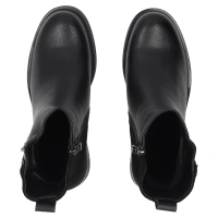 Leather ankle boots Filippo DBT8040/26 BK black