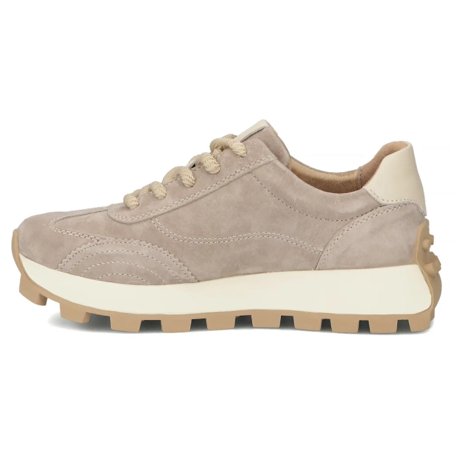 Leather sneakers Filippo DP7498/26 BE beige