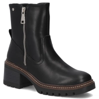 Leather ankle boots Filippo DBT7259/25 BK black