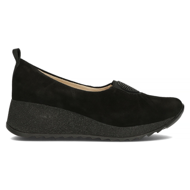 Leather shoes Filippo DP3646/22 BK black