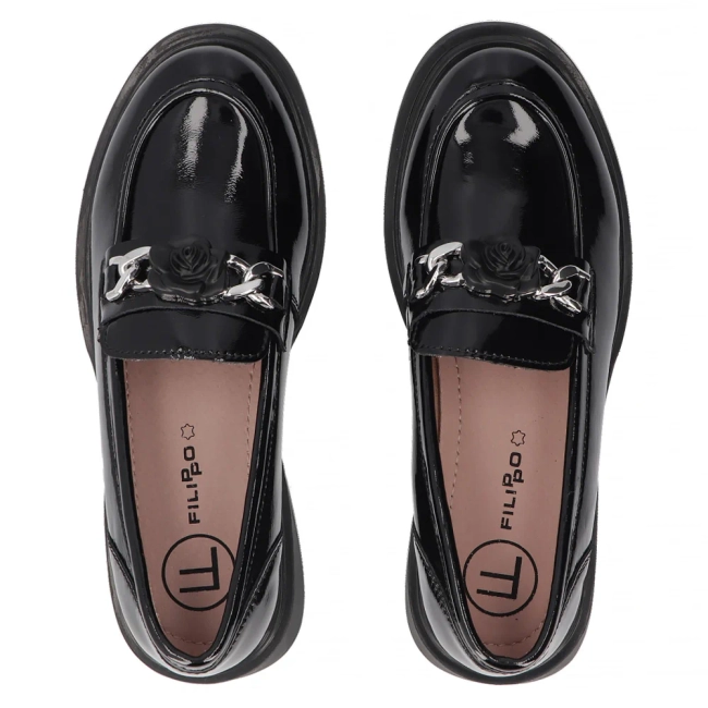 Leather lords Filippo DP7171/25 BK L black