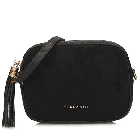 Leather handbag Toscanio G88 black
