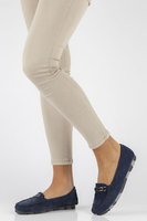 Leather loafers Filippo DP1202/22 NV navy blue