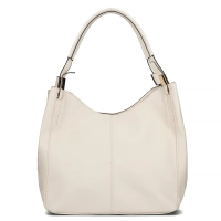 Beżowa torebka crystal tote