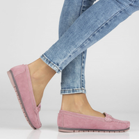 Leather loafers Filippo DP4548/23 PI pink