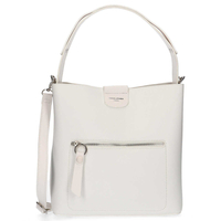 Handbag David Jones 6216-1 White